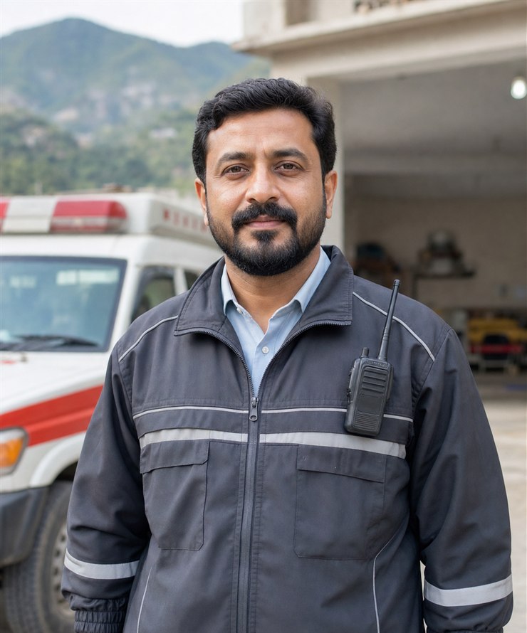 Portrait of Tariq Mehmood, Operations Manager